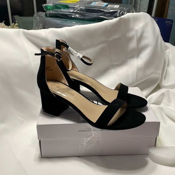Dream Pairs Shoes - DREAM PAIRS Women's Low-Chunk Low Heel Pump Sandals